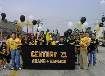 CENTURY 21 Adams & Barnes Team at 2007 Monrovia Day Parade