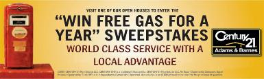 CENTURY 21 International and CENTURY 21 Adams & Barnes is extremely excited to announce three upcomming Super So Cal Open House Weekends. Call me today to learn about how visiting one of our open houses can earn you Free Gas For A Year. 626.675.0658